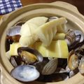 ころラブ's cooksnap of when they made 春の旬◆筍と浅蜊の酒蒸しバター醤油味.