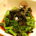 ポッチ415's cooksnap of when they made 菜の花と焼き海苔の和え物.