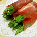 max4995's cooksnap of when they made アスパラ♡クリチを生ハムde巻き巻き♪.