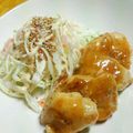 ちえたろう's cooksnap of when they made 切り方がポイント♪ハムとキャベツのサラダ.
