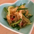 mico_maru's cooksnap of when they made 簡単‼きゅうりとクラゲの中華サラダ.