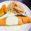 ＊marble＊'s cooksnap of when they made もやしとかにかまのサラダ.