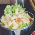 ピロコ30's cooksnap of when they made 簡単サツマイモとクリームチーズのサラダ.