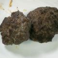 ともユメ's cooksnap of when they made 牛肉100%の牛肉だけハンバーグ.