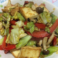 クボジュン's cooksnap of when they made 厚揚げとキャベツの回鍋肉風.