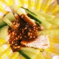 ♪チーズマフィン's cooksnap of when they made 棒棒鶏バンバンジーのたれ簡単混ぜる辛くな.