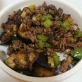 Aya303's cooksnap of when they made 豚ひき肉の茄子とピーマンの甘辛炒め♪.
