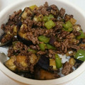 Aya303's cooksnap of when they made 豚ひき肉の茄子とピーマンの甘辛炒め♪.