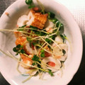 tapinyoka's cooksnap of when they made ちくわチーズのたらこマヨあえ.