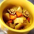 かなぴこちゃん's cooksnap of when they made 鶏肉里芋れんこん人参で✿根菜のピリ辛煮✿.