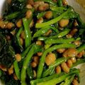 chacot's cooksnap of when they made 納豆ほうれん草.