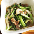 。ありんこ。's cooksnap of when they made 簡単！小松菜と豚肉オイスター炒め.