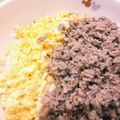 しずく77's cooksnap of when they made 生姜香る病みつきそぼろ丼.