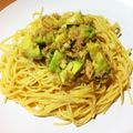 ぷんぱにっける's cooksnap of when they made アボカドとツナのタルタル風パスタ.