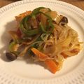TMKMTNRHND's cooksnap of when they made ダイエット☆しらたきでナポリタン風.
