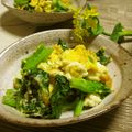 時花菜's cooksnap of when they made 菜花の卵炒め.