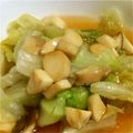 pokomania's cooksnap of when they made レタスのオイスターソースたれ／蚝油生菜.
