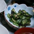 たいあ's cooksnap of when they made なすときゅうりの塩もみ.