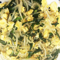 みきみっきー0530's cooksnap of when they made もやしとニラの玉子炒め.