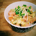 e．r．i．k．a's cooksnap of when they made サーモンとアボカドのちらし寿司.