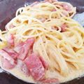 れれれんこん。's cooksnap of when they made 簡単なスパゲティ・カルボナーラ.