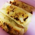 poohLArc's cooksnap of when they made 鶏胸肉で棒餃子 大葉がアクセントに♪.