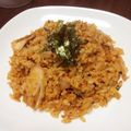 ayaakari's cooksnap of when they made 超簡単！キムチチャーハン.