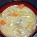 ビシビック's cooksnap of when they made じゃがいも 玉ねぎ 人参 クリームスープ.