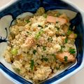 クックNEL89G☆'s cooksnap of when they made ☆秘密の鮭チャーハン☆.