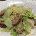 nobumuu's cooksnap of when they made たっぷり！春キャベツのペペロンチーノ♩.