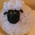 しゅなこず's cooksnap of when they made 海苔だけでキャラ弁☆ひつじのショーン.