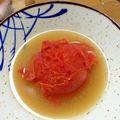 もんまりえ's cooksnap of when they made ラー油で丸々トマトのピリ辛★ミソスープ.