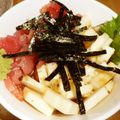 チヒナコ's cooksnap of when they made ★しゃきしゃきぽりぽりマグロどんぶり☆.