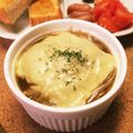 taecoon's cooksnap of when they made 麩のオニオングラタンスープ.