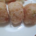 daikanon's cooksnap of when they made ❀めんたいゴマおにぎり❀.