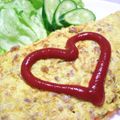 naoming's cooksnap of when they made 野菜たっぷり♥♡ひき肉オムレツ.