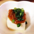 まりも0404's cooksnap of when they made ✿豆腐のなめたけのせ✿.