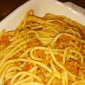 fm04's cooksnap of when they made ♡ケチャップで簡単・時短ミートソース♡.