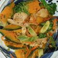 KENERISA's cooksnap of when they made 豚肉とかぼちゃの炒めもの☆黒胡椒の香り.
