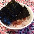 m@n@'s cooksnap of when they made 子供が大好き✿レンジで♪甘いのり弁♪.