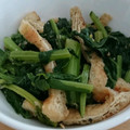 仔犬のママちゃん's cooksnap of when they made ☆菜の花とうすあげのごま味噌和え☆.