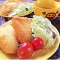 しなもぐ's cooksnap of when they made ふわふわ♪さくさく♪チーズはんぺん揚げ♬.