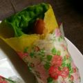 ma___111's cooksnap of when they made ウインナーのクレープ.