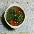 ma___111's cooksnap of when they made トマトとシソの簡単スープ.