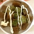 いーちゃん★マン's cooksnap of when they made ダイエットに！簡単蒟蒻のたこ焼き風.