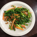 クックLIDXP1☆'s cooksnap of when they made 菜の花の苦味が和らぐ★ 菜の花の納豆和え.