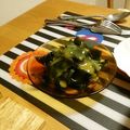 komutatata's cooksnap of when they made わかめの酢味噌和え.