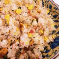 うちゃ♡しろ's cooksnap of when they made さっぱり！梅しそしらす炒飯♡.