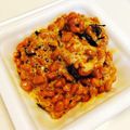 ＊ちょこころね＊'s cooksnap of when they made 栄養マウンテン！ネバネバ納豆わかめ★.