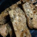 クック98P5A3☆'s cooksnap of when they made こすぱぁ最高☆マグロのアラの七味焼.